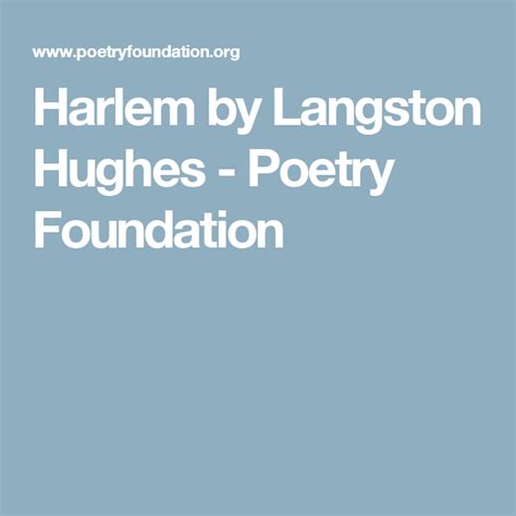 poetryfoundation|poetry foundation langston hughes.